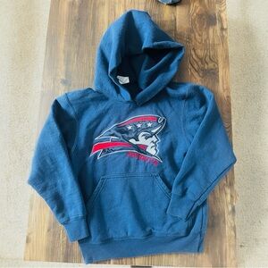 Youth New England Patriots Hoodie Size Medium